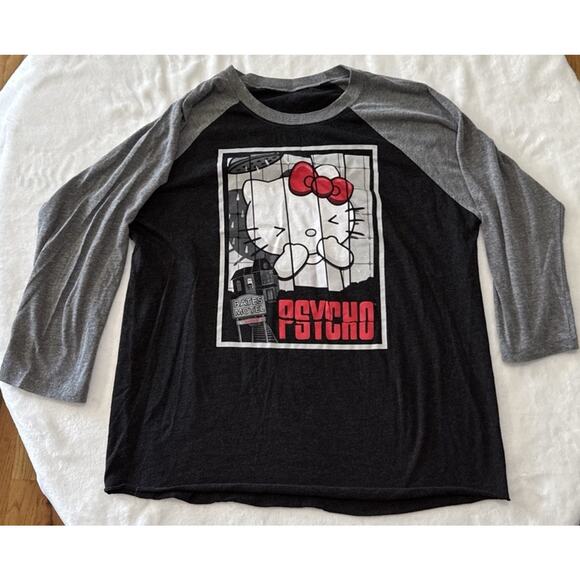 Universal Studios Exclusive Hello Kitty Psycho Women’s T-Shirt Size L - Picture 1 of 2